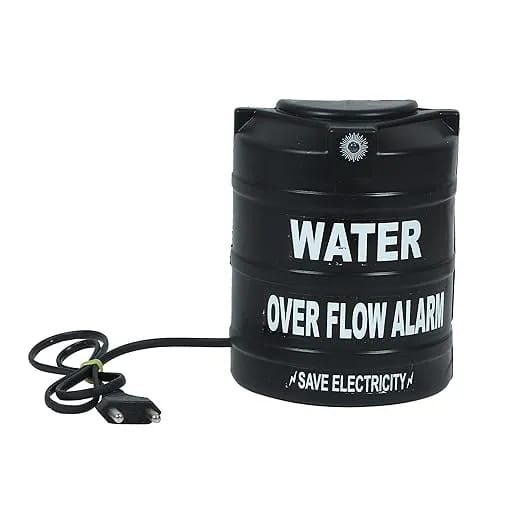 Water Tank Overflow Alarm Siren with Voice Sound,Wired Sensor Security System Water Alarm Overflow Bell Pack of 1 - image 1