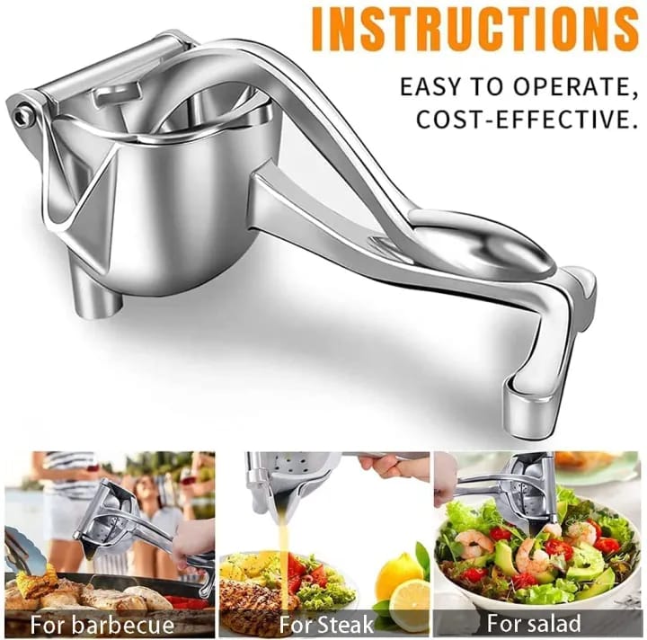 Aluminium Metal Hand Press Fruit Juicer - image 5