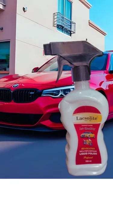 Bike And Car 500ML | Non-Toxic Multipurpose Vehicle Liquid Polish for Car High Gloss Liquid Wax - image 1