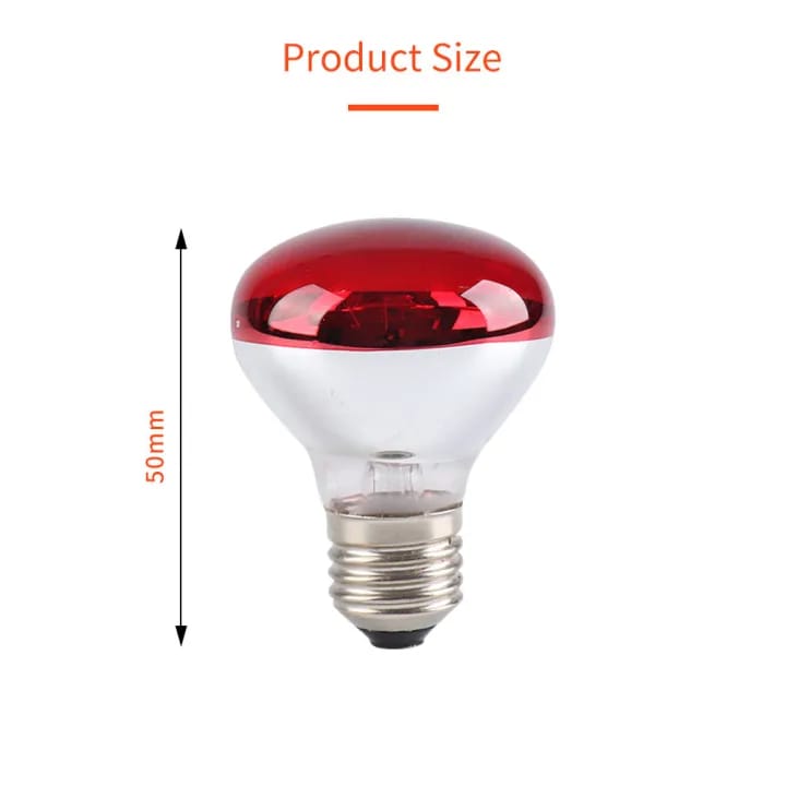 Infrared Heating Lamp Breeding Bulb And Free Heavy Duty Pendent Holder, 250W Pet Brooder Hatch Chicken, Animals Infrared Lamp - image 2