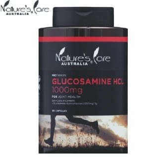 Nature'S Care Australia, Glucosamine HCL, 1000mg, 180 Capsules