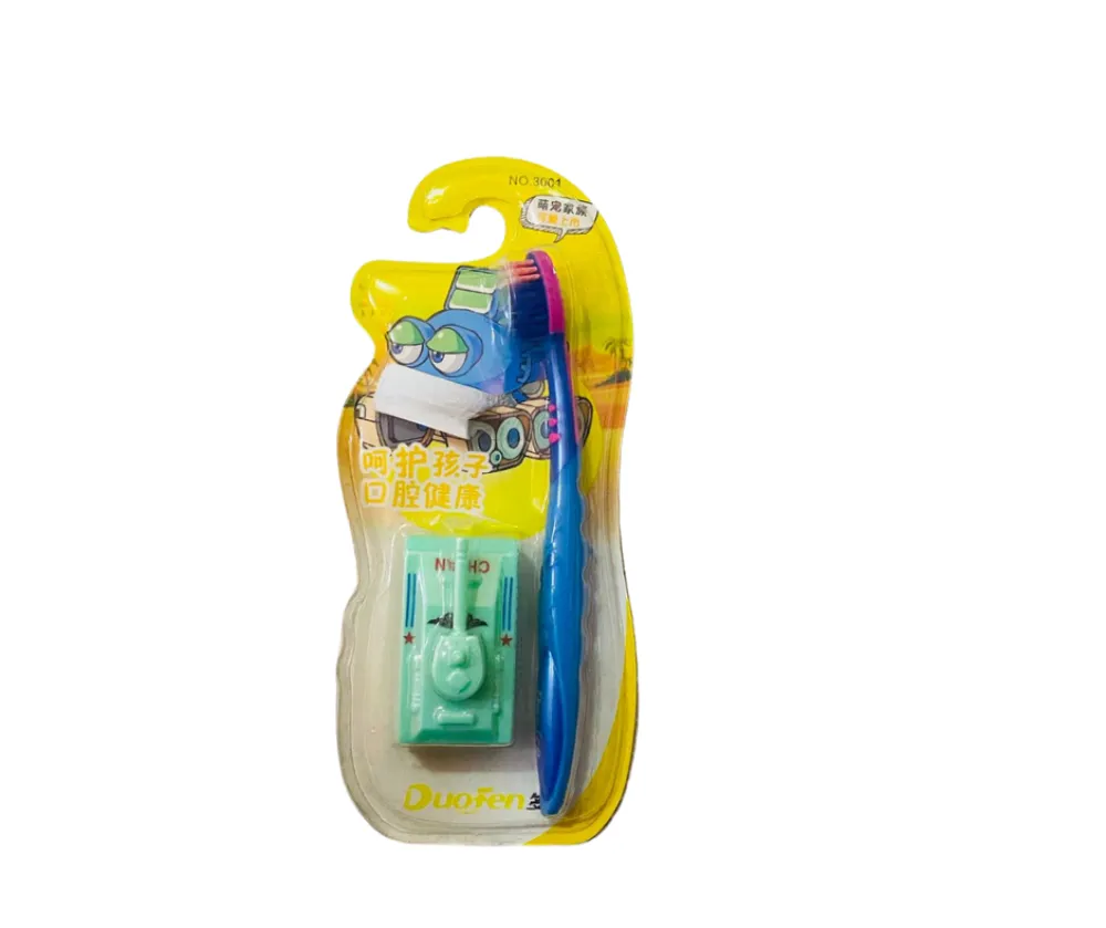 Kids Toothbrush Extra Soft With Tank Toy - image 4