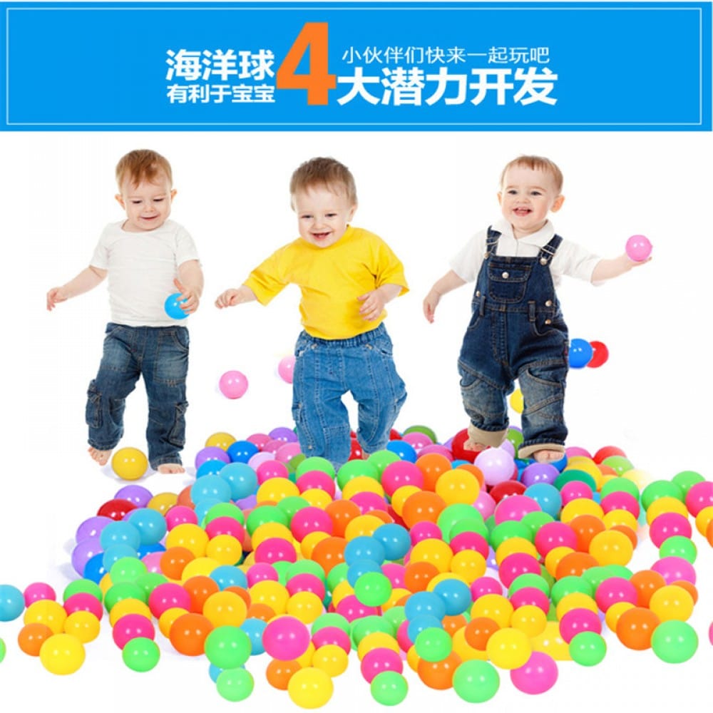 Colorful 50-Piece Soft Ball Set For Kids - image 4