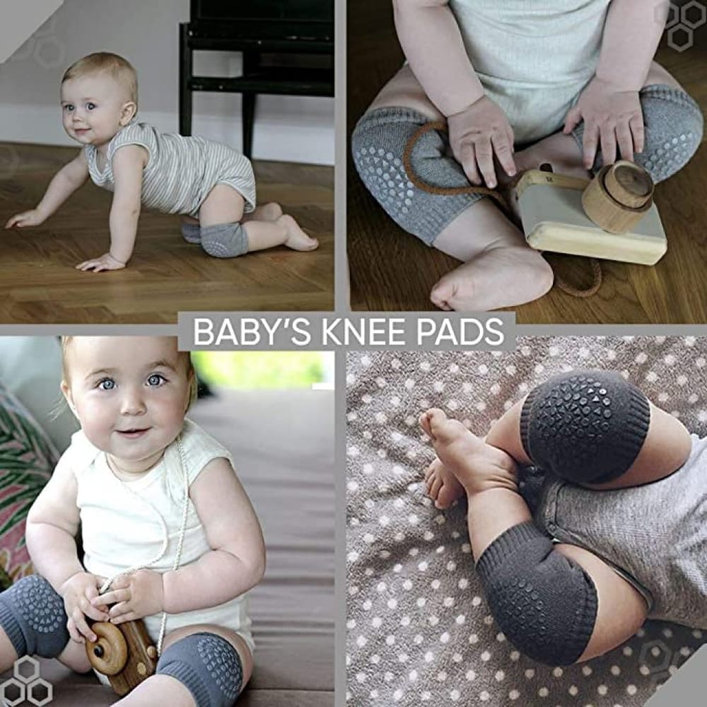 Baby Knee Pads - Anti-Slip, Soft Knee Guard For Crawling Babies, Toddler/Infant - image 3