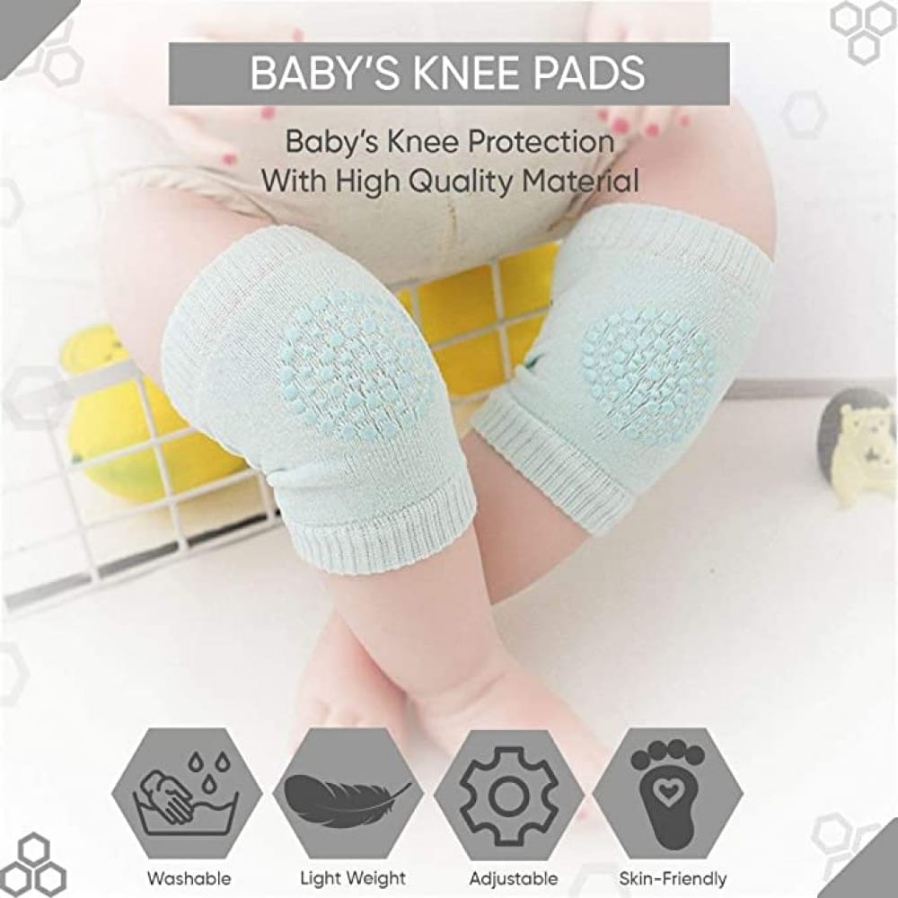 Baby Knee Pads - Anti-Slip, Soft Knee Guard For Crawling Babies, Toddler/Infant - image 4