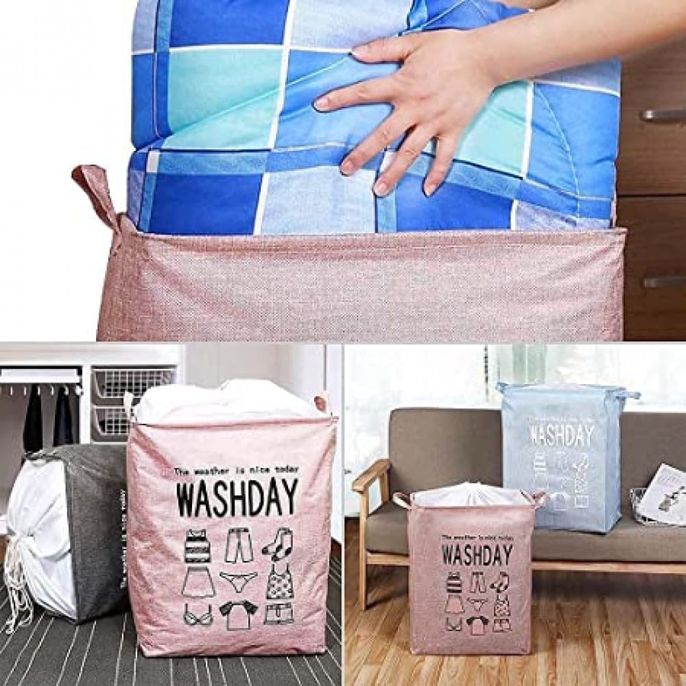 Super Large Cotton Rope Laundry & Toy Storage Basket - image 3