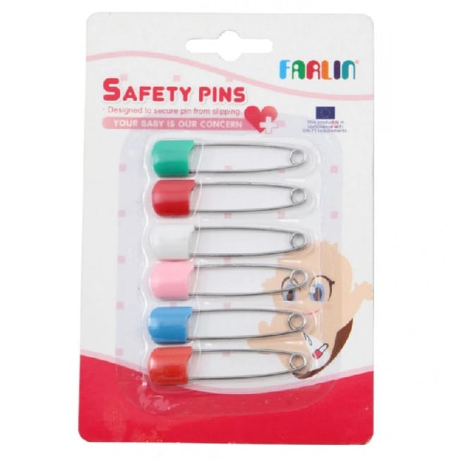 Farlin Baby Safety Pins 6 Pcs BF-121-6