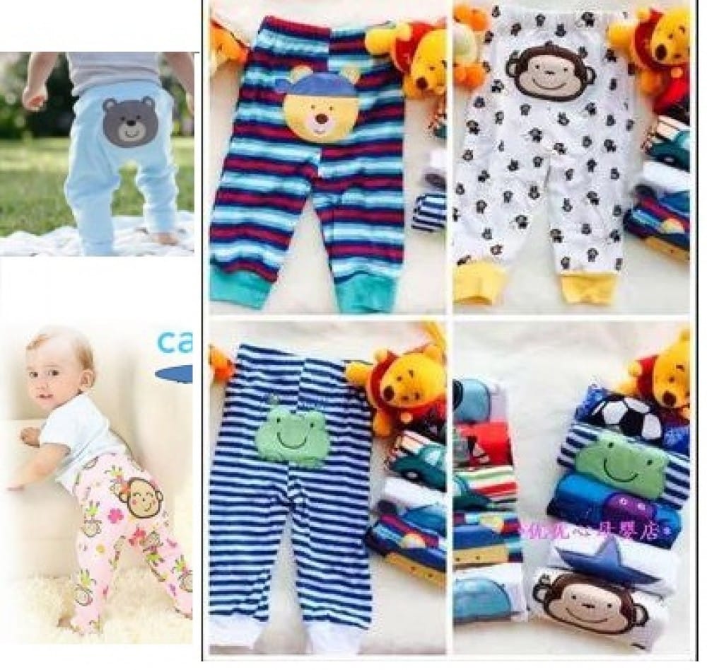 Cotton Summer Trousers For Baby Boys & Girls – 5-Piece Set - image 1