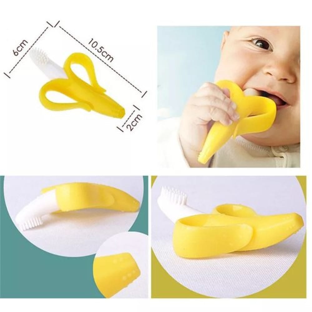 Mumlove Teethers A6119-4 Stereo Banana Gum Baby Molar - image 3