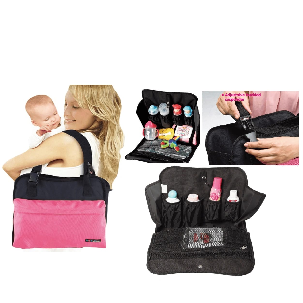Farlin Outing Mama Baby Bag BF-430G - image 5