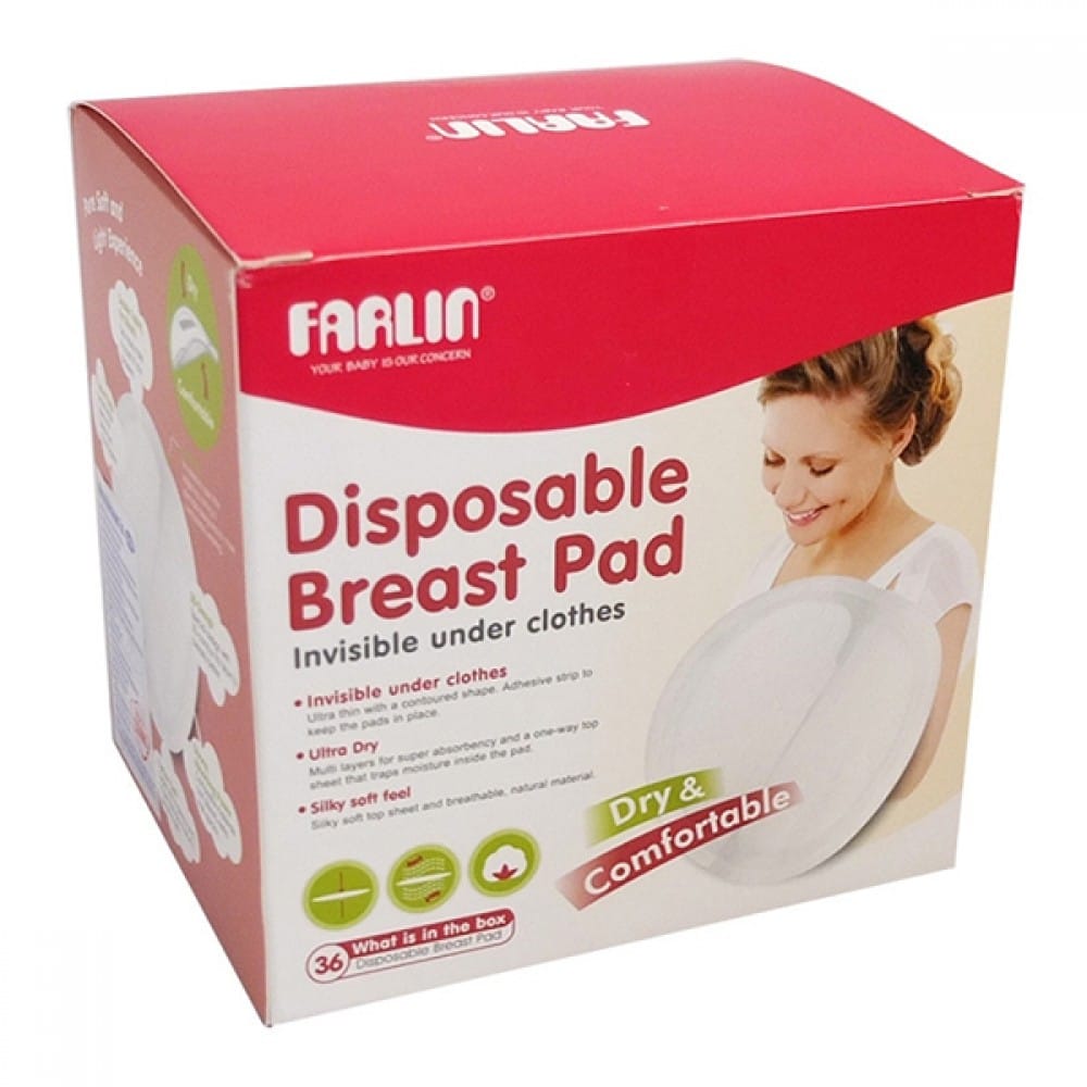 Farlin Disposable Breast Pads BF-634A – 36 Pieces - image 2