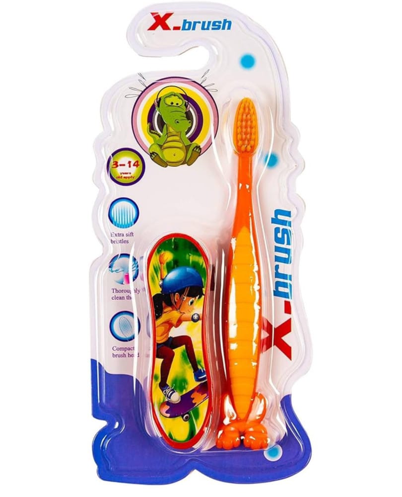 Kids Tooth Brush With Skating Toy - image 2