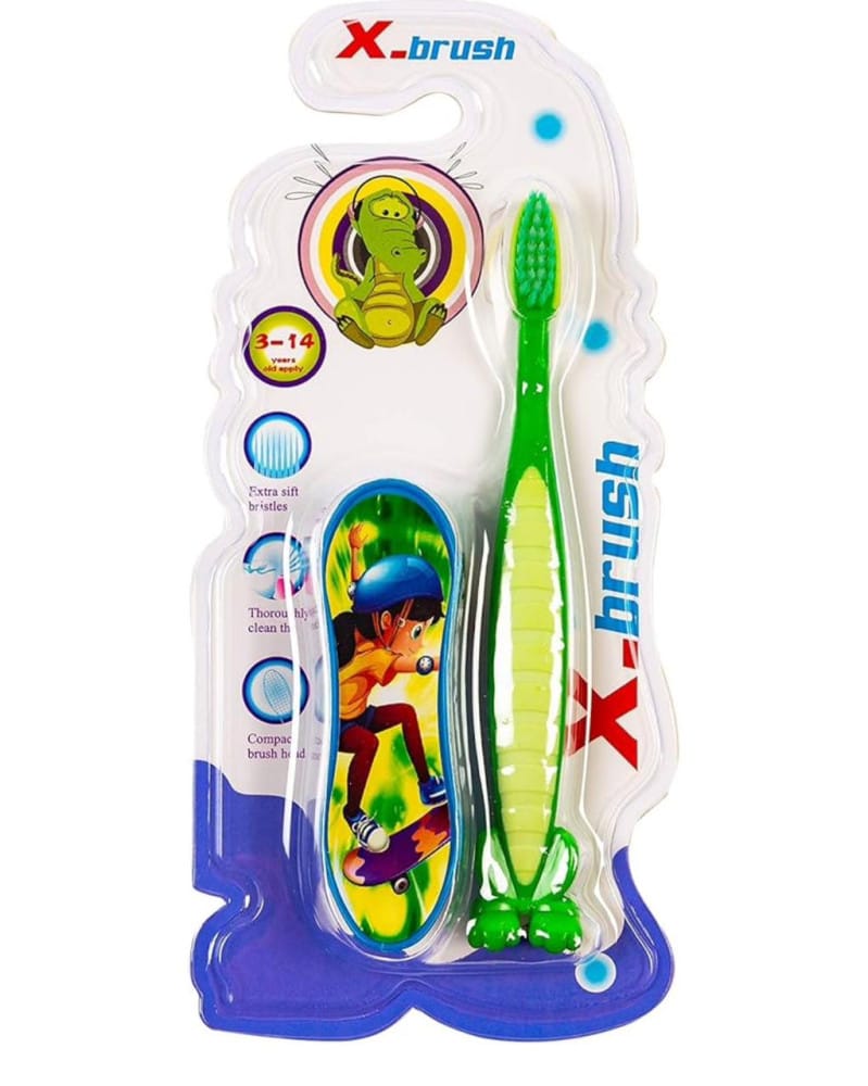 Kids Tooth Brush With Skating Toy - image 5