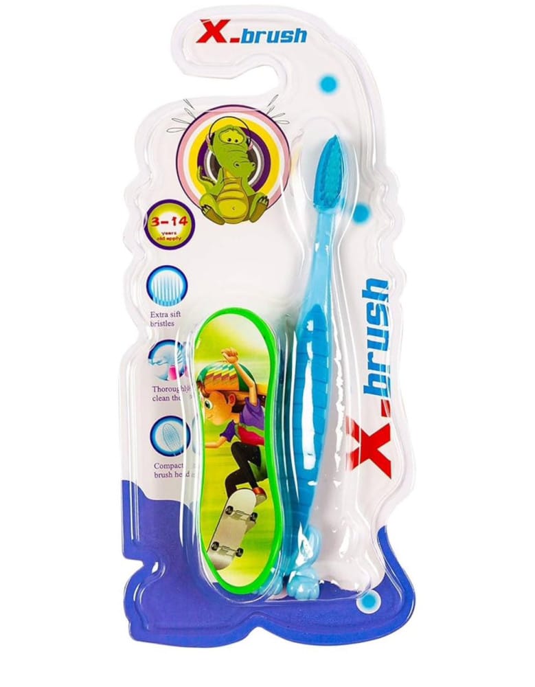 Kids Tooth Brush With Skating Toy - image 3