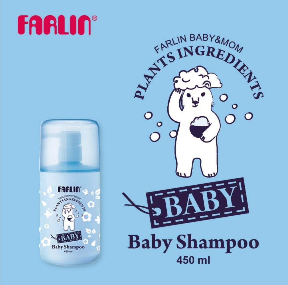 Farlin Baby Shampoo 450ml TOP-172A - image 1