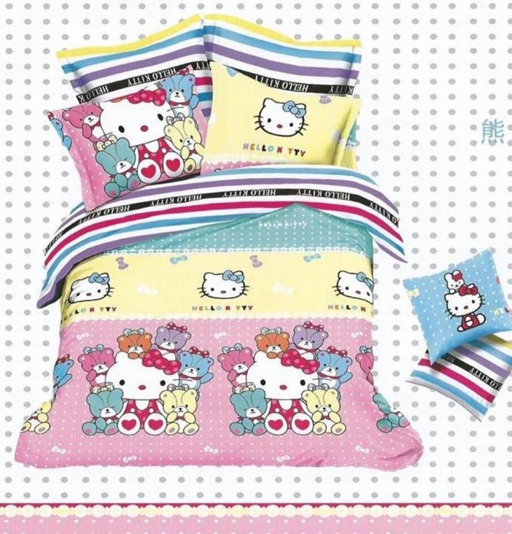 Pure Cotton King Size Bed Sheet With 2 Pillow Covers – 3-Piece Set - image 2