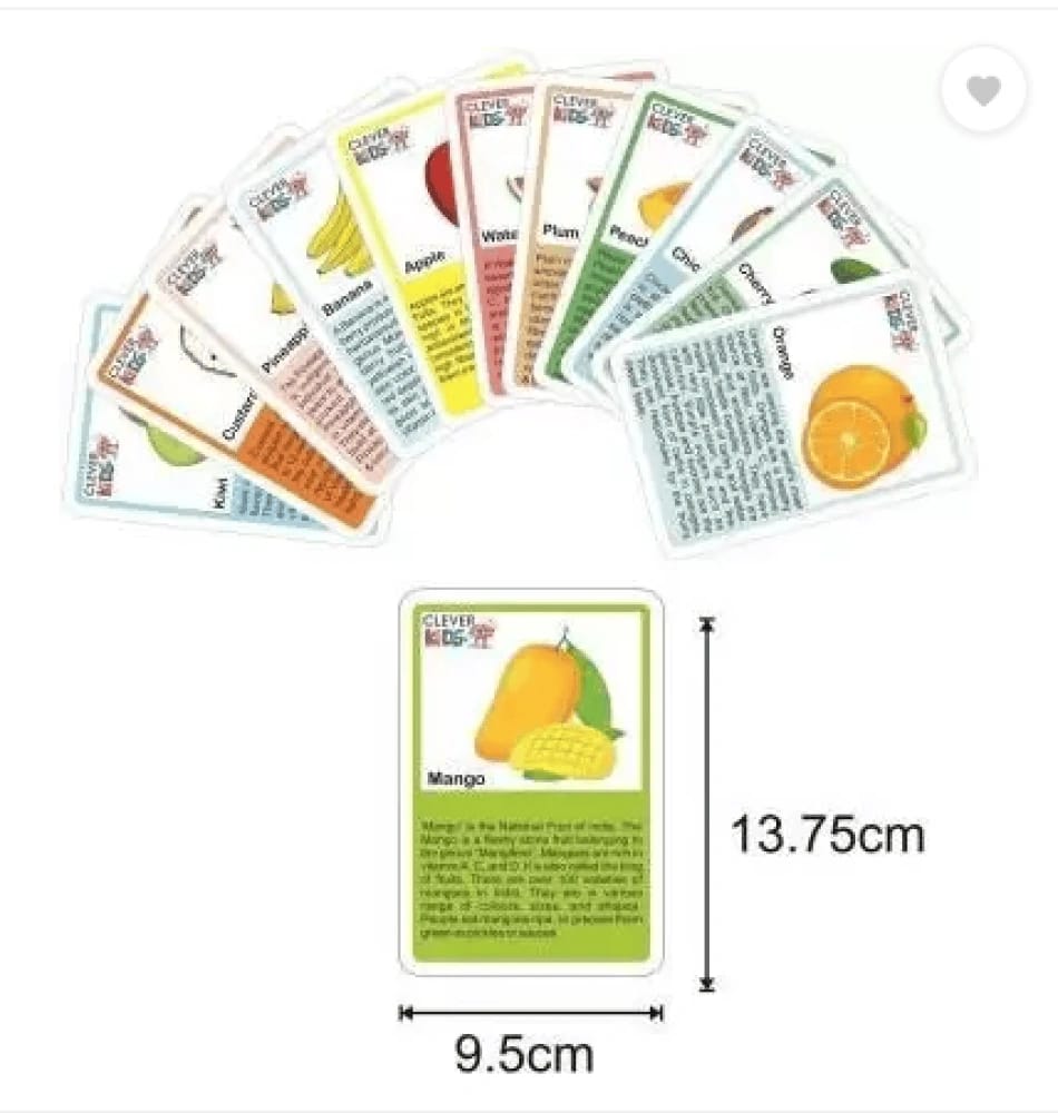 Ratna 12 Double-Sided Educational Flash Cards – 2+ Years - image 5