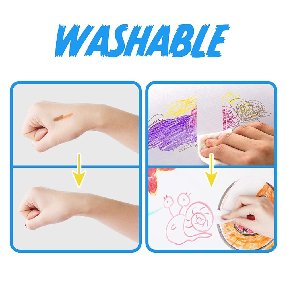 Jar Melo Baby Roo Washable Markers Set – 12 Colors - image 5
