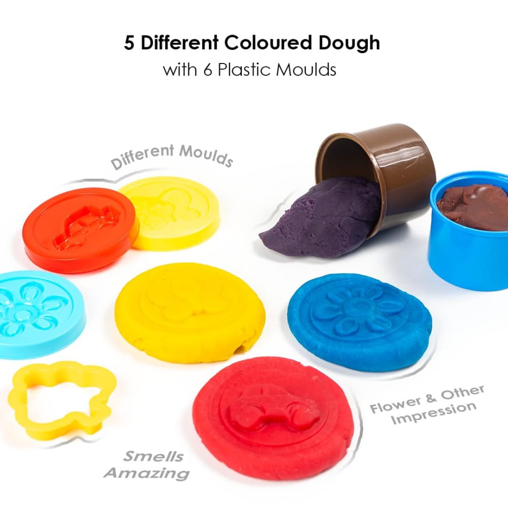Ratna'S Magic Dough 5-In-1 Kit With Moulds - image 1