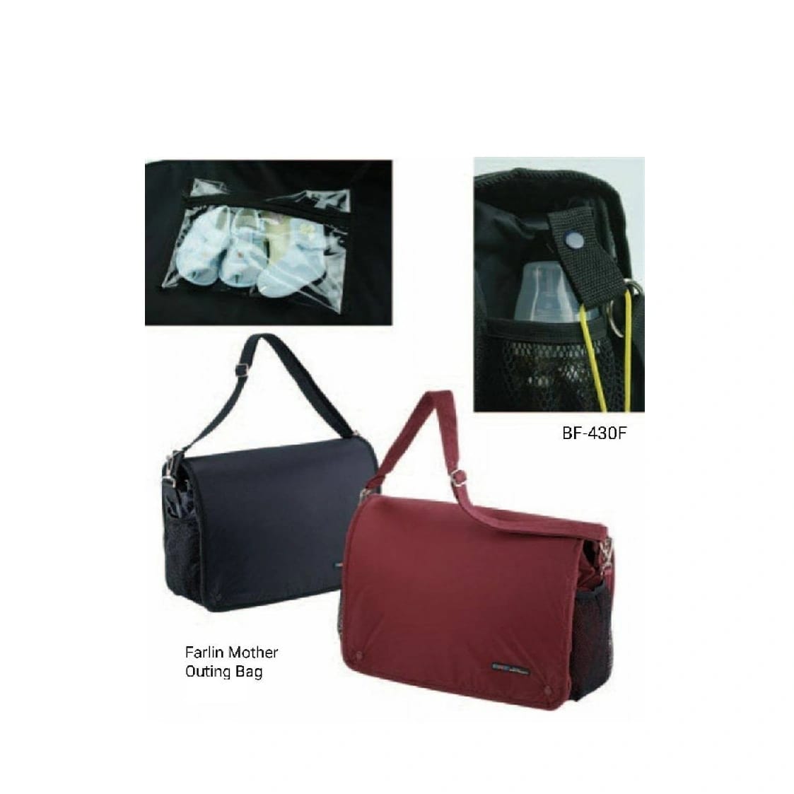 Farlin Outing Mama Baby Bag BF-430F - image 2