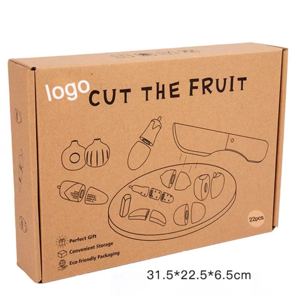 Wooden Magnetic Fruit & Vegetable Cutting Puzzle Toy – SG219 - image 1