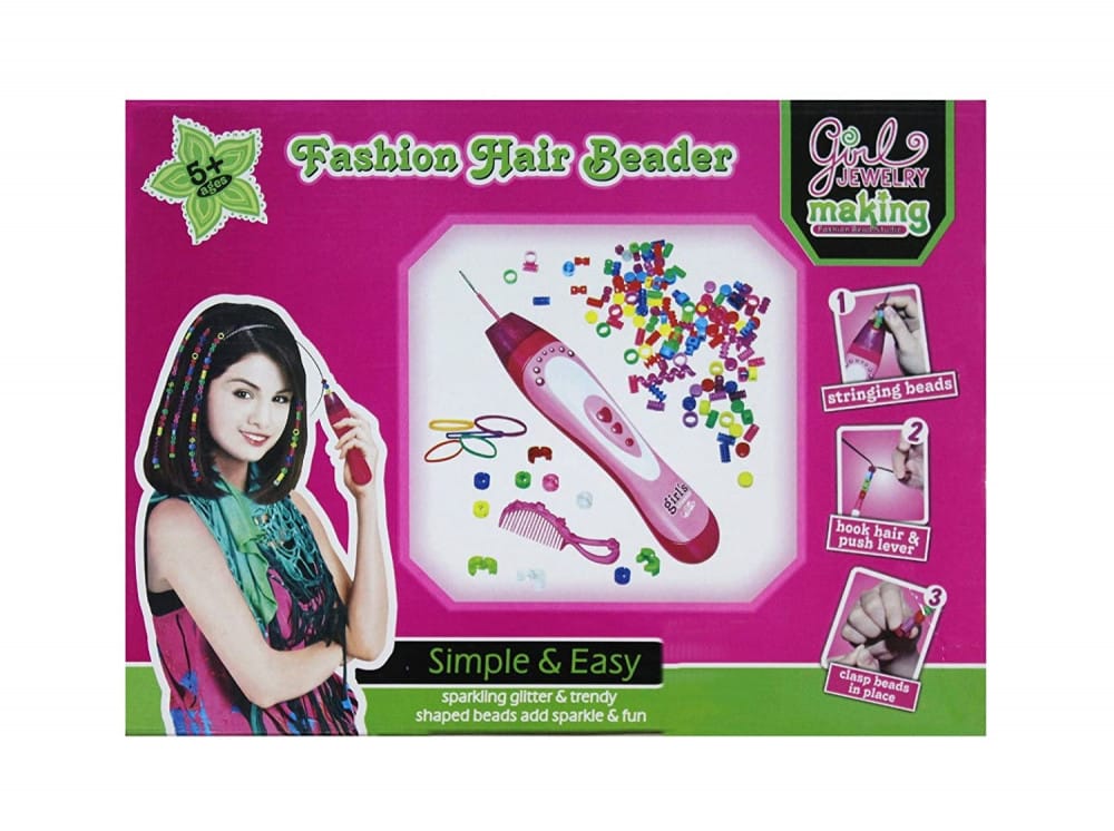 Girls Fashion Hair Beader Jewelry Making Tool - image 2