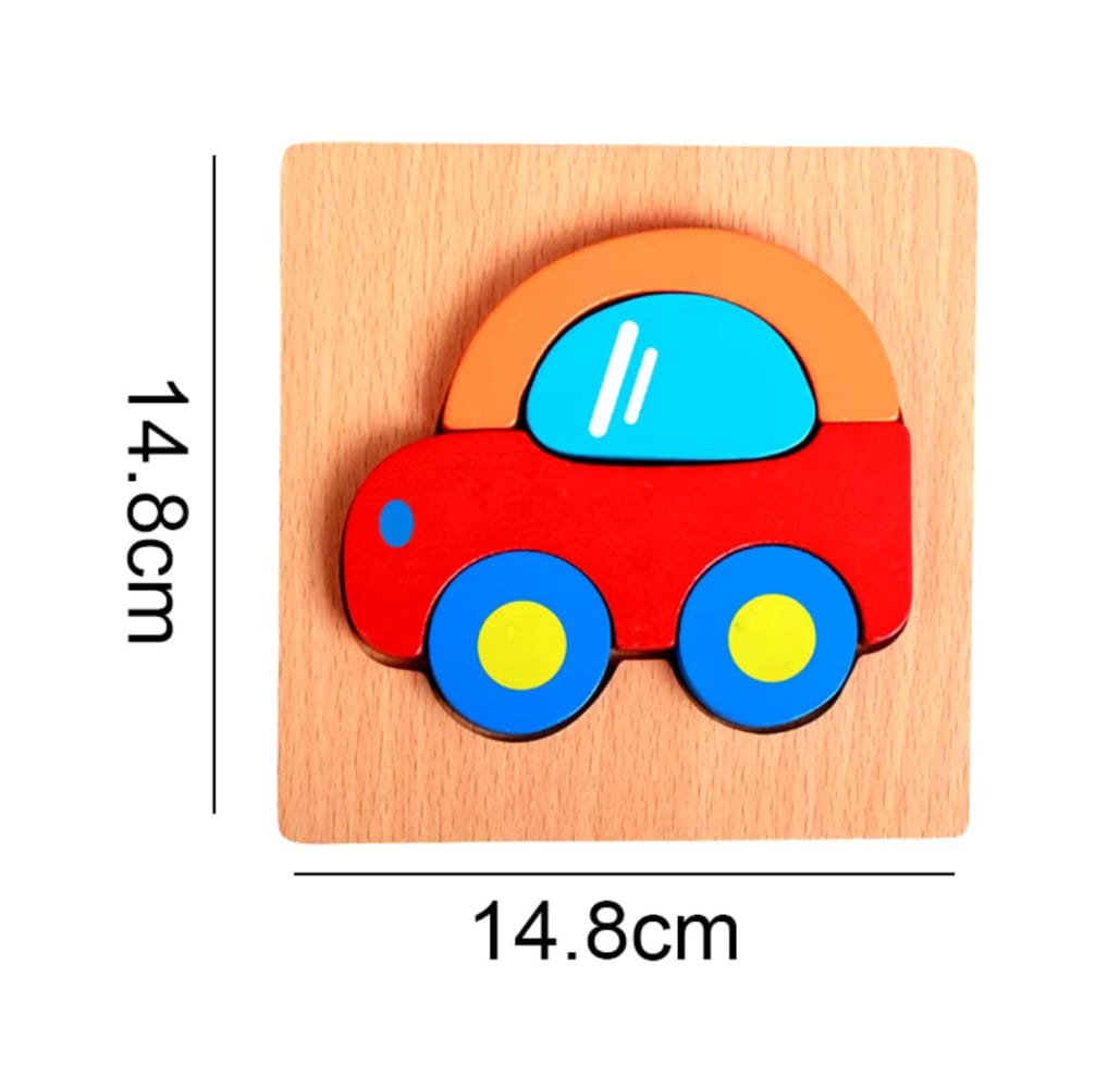 Wooden Cartoon Early Educational Toy For Toddlers - image 3
