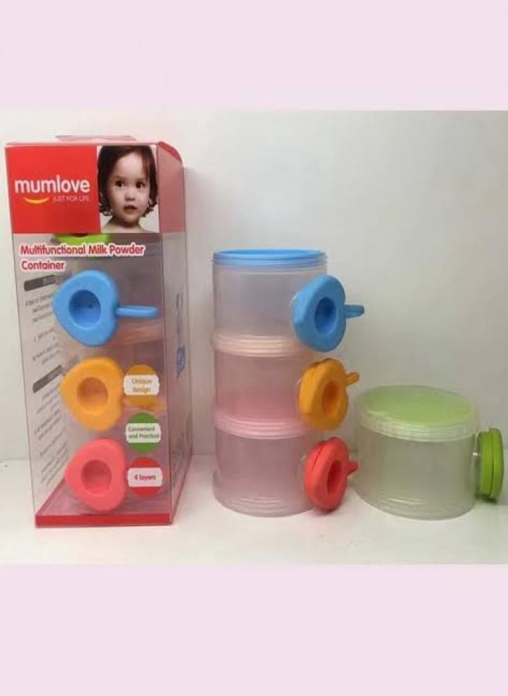 Mumlove 4-Layer Multi-Functional Milk Powder Container - image 3