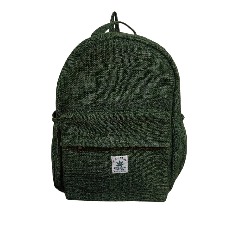 Organic Hemp Backpack: 30x42x13cm Vintage Style For Everyday Use - image 1