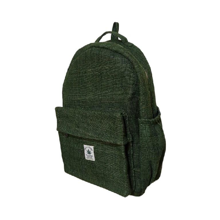 Organic Hemp Backpack: 30x42x13cm Vintage Style For Everyday Use - image 2