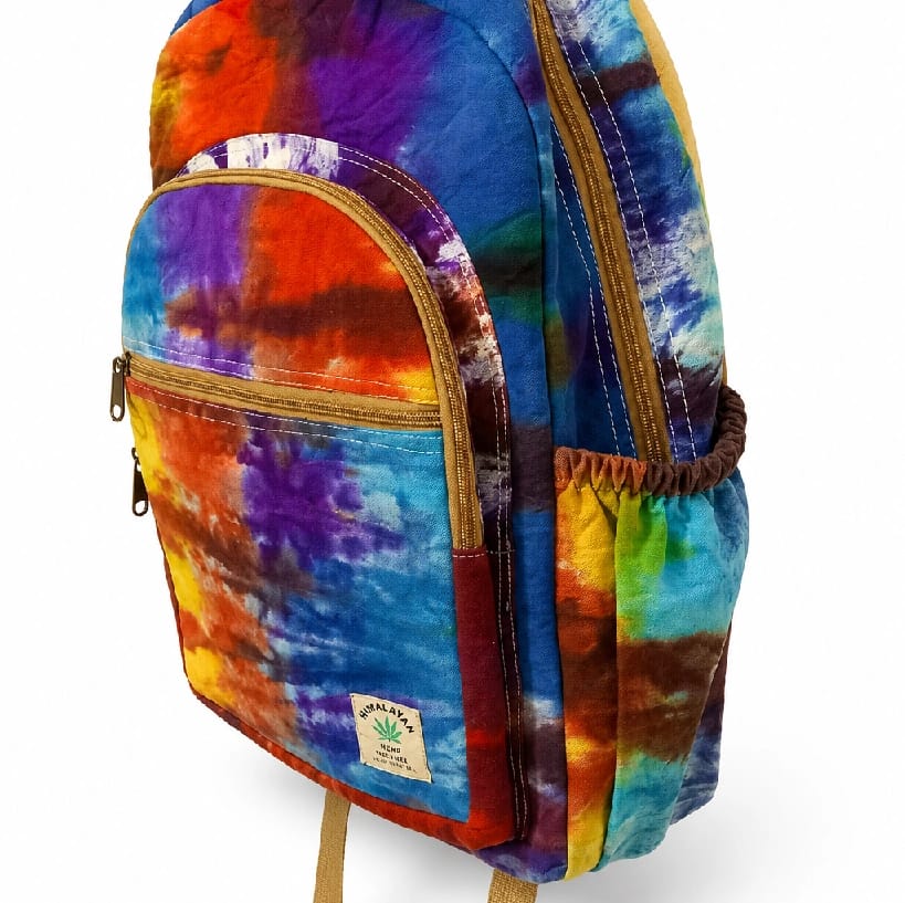 Handmade Sustainable Cotton Backpack For Unisex - image 3