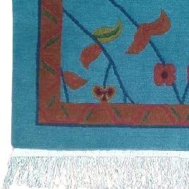 Hand-Knotted Nepali Tibetan Wool Runner Rug - 70 X 140 Cm - 100 Knots - image 5