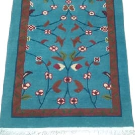Hand-Knotted Nepali Tibetan Wool Runner Rug - 70 X 140 Cm - 100 Knots - image 3