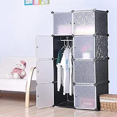 Plastic 8 Cube Organizer, Wardrobe Closet Organizer for Clothes - image 4