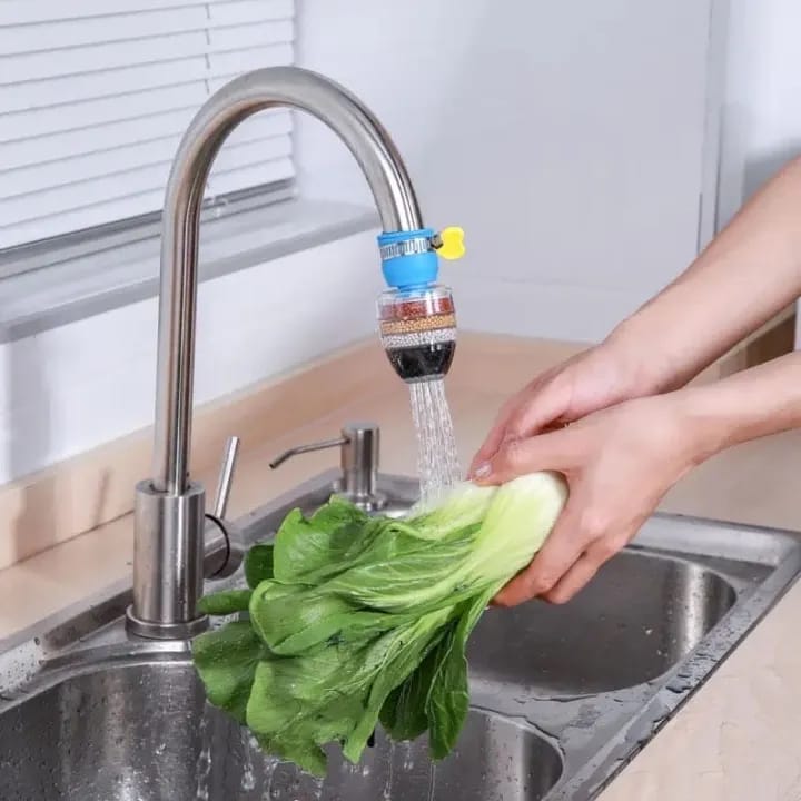 6 Layer Water Purifier Tap, Water Filter Nozzle, Household Kitchen Home Carbon Faucet - image 2
