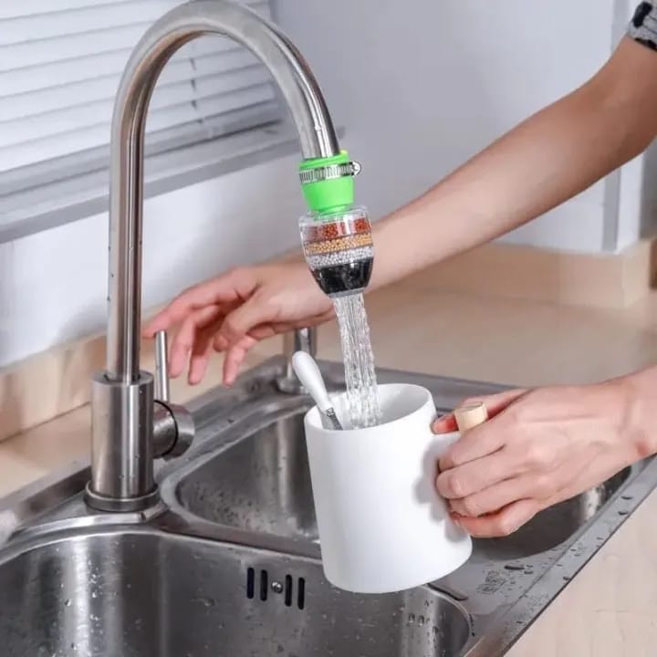 6 Layer Water Purifier Tap, Water Filter Nozzle, Household Kitchen Home Carbon Faucet - image 4