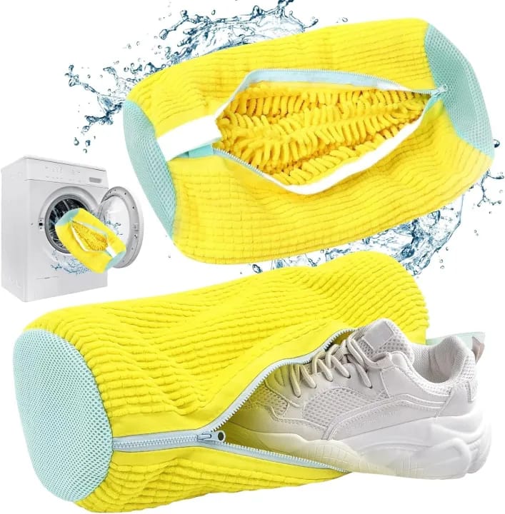Shoe Washing Machine Bag,Shoe Laundry Bags Reusable Shoe Cleaning Bag for All Shoe Sizes - image 1