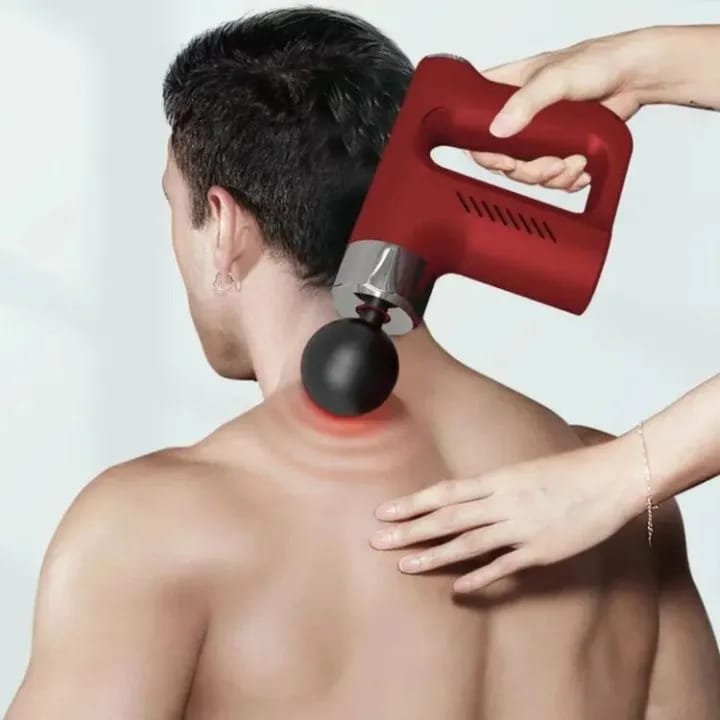 Fascial Gun Muscle Massager KH-740, Therapy Device Professional Massage Gun Portable Handheld Massager for Back, Shoulder, Glutes,Arms,Calf’s - Full Body Pain Relief - image 2