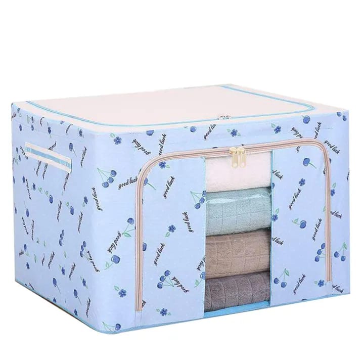 Storage Box Foldable Large Capacity Oxford Cloth Clothes Sundries Organizer Case For Household - Storage Box | - image 5