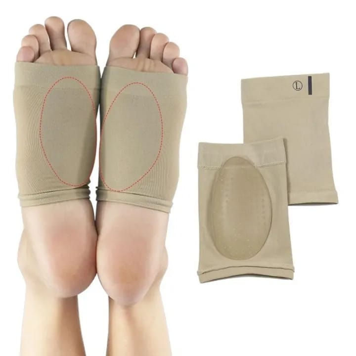 Flat Foot Arch Support for Men & Women, Flat Foot Sleeve Cushion, Medial Arch Support for Flat Feet Correction,Feet Orthopedic Pad(1 Pair) - image 1