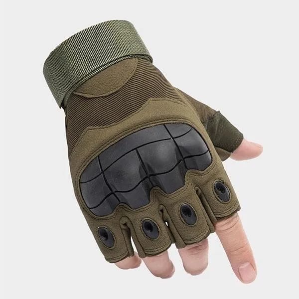 Half Finger Men Gloves Half Finger Cycling Outdoor Tactical Men Gloves - image 3