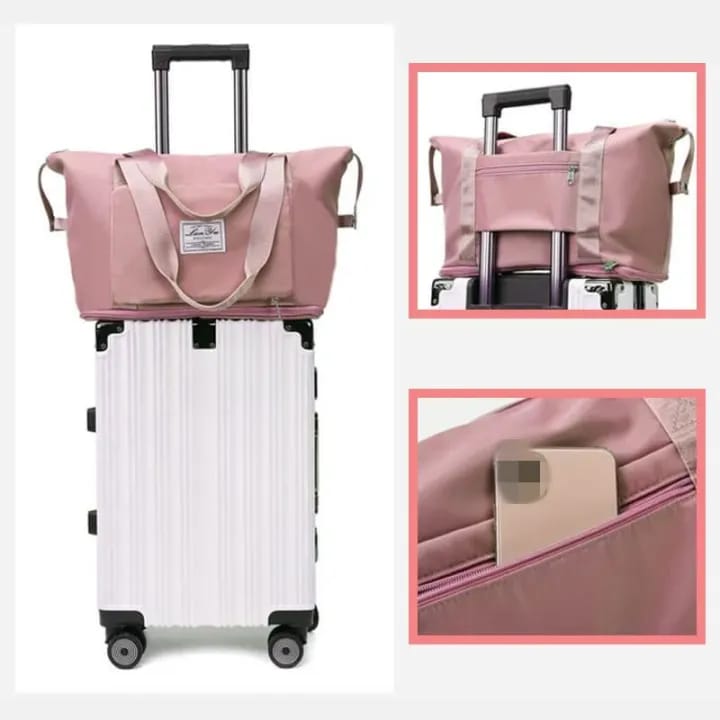 Women Beach Bag Weekender Travel Duffle Bags Sport Gym Tote Bag For Women Luggage Carry On Bag Water-Resistant Overnight Shoulder Bag - image 4