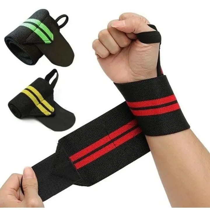 Wrist Band for Men & Women, Wrist Supporter for Gym. Wrist Wrap/Straps Gym Accessories for Men for Hand Grip & Wrist Support - image 2