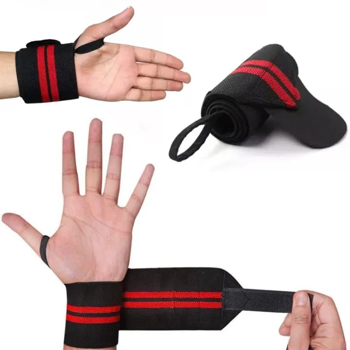 Wrist Band for Men & Women, Wrist Supporter for Gym. Wrist Wrap/Straps Gym Accessories for Men for Hand Grip & Wrist Support - image 3