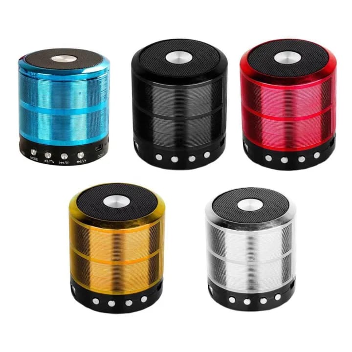 Ws-887 Mini Portable Bluetooth Speaker Music Mini Box Bluetooth Speaker ( Color May Vary ) - image 2