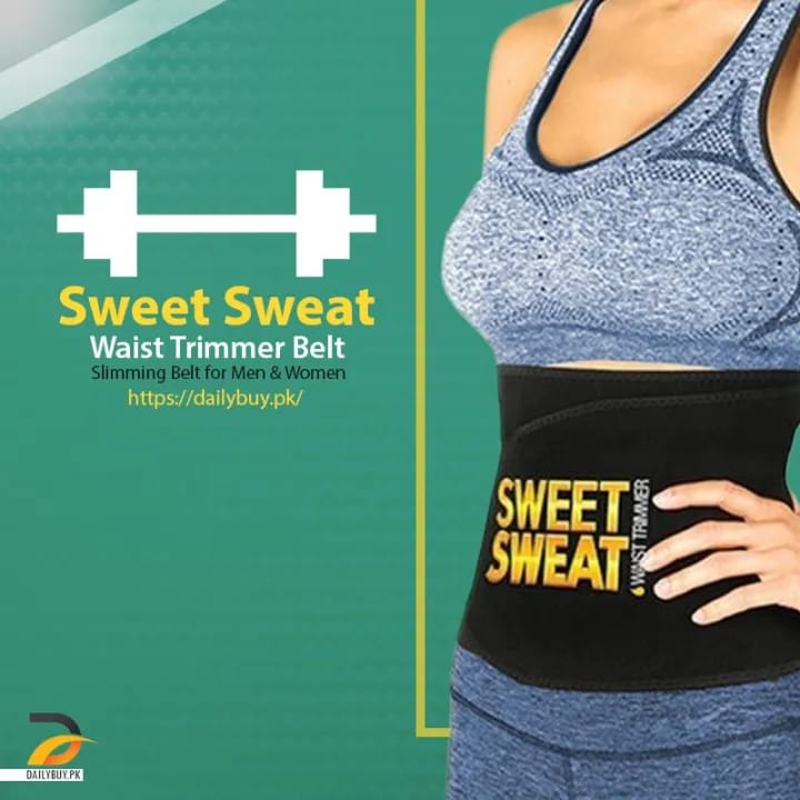 Sweet Sweat Waist Trimming Abdomen Hot Body Slimming Belt - Color Assorted - image 3