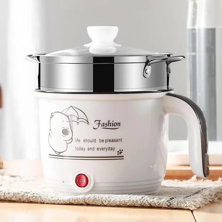 Electric Pan, Non-stick Multi-Purpose Stainless Steel Electric Frying Pan, Household Noodles Stove, Ramen Cooker Kitchen Appliances - image 3