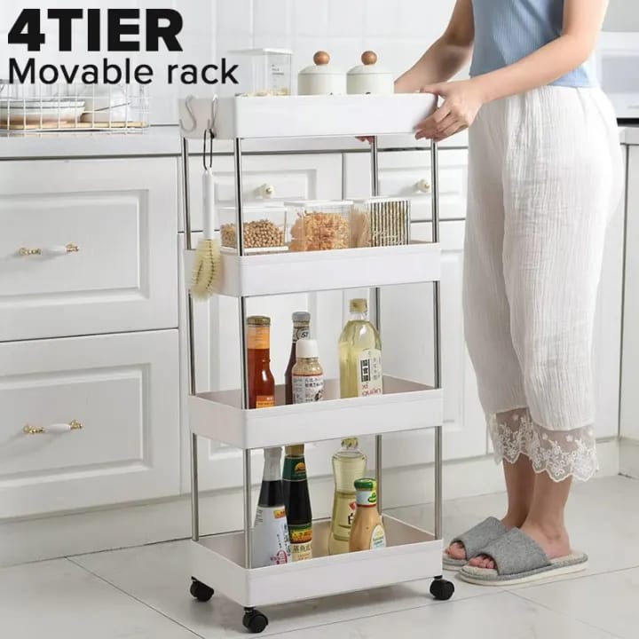 Bathroom Storage Rack Multi-Layer Shelf Multifunction Storage Rack for Kitchen Bathroom Corner - image 1