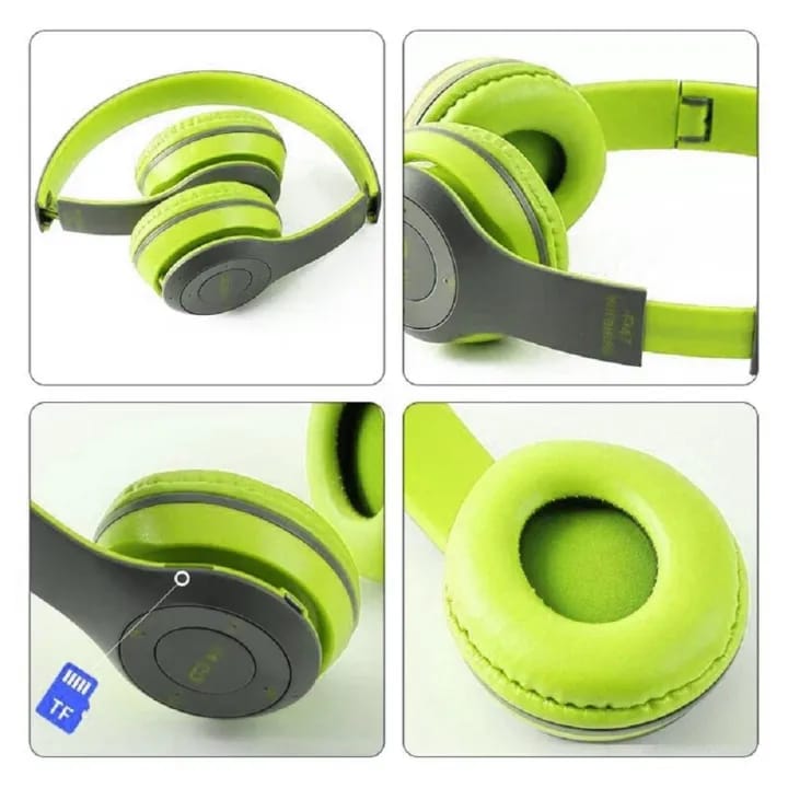 Headphones Foldable Bluetooth Headset With Stereo Bass Wired/Wireless Earphones - image 4