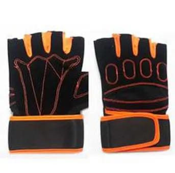 Half Gym Gloves Fitness Gloves | Workout Gloves | Adjustable Weight Lifting Gloves For Men And Women | - image 4